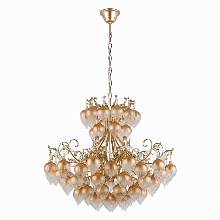 Люстра подвесная ST-Luce Золотистый/Золотистый E14 6*40W SL659.303.06 - фото