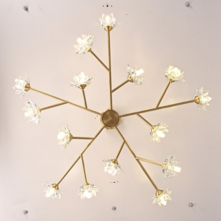 Люстра Lotos Two D100 Imperiumloft 203939-26 - фото