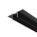 Шинопровод 1м встраиваемый под гкл 12,5мм basity, черный Technical Busbar trunkings Basity TRX172-121B - фото