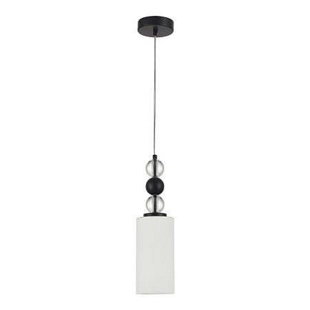 Светильник подвесной ST-Luce черный/белый E27 1*40W SL2003.403.01 - фото