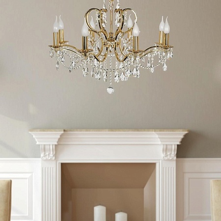 Подвесная люстра Arti Lampadari Pisani E 1.1.8.601 G - фото