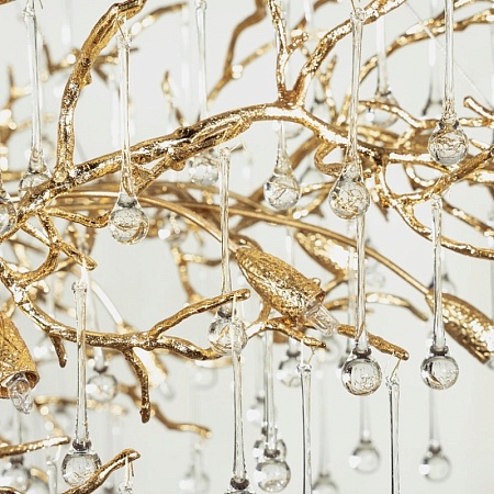 10067/1800 GD Подвесная люстра LOFT IT Bijout - фото