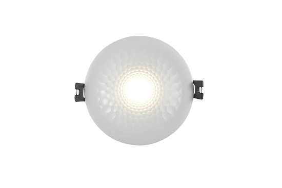 DK3400-WH Встраиваемый светильник, IP 20, 4Вт, LED, белый, пластик - фото