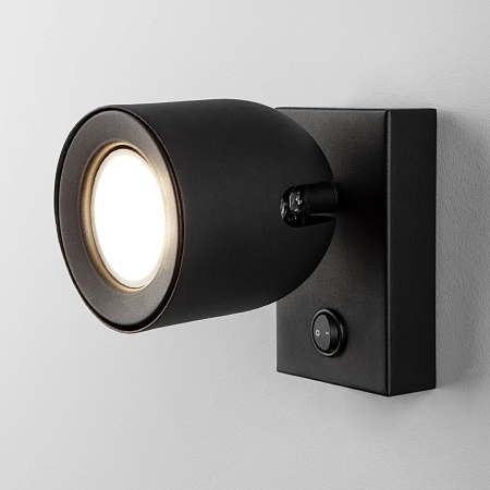 Настенный светильник Ogma GU10 SW чёрный Ogma GU10 SW чёрный (MRL 1009) Elektrostandard - фото
