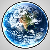 Настенный Светильник Cosmos Earth D90 Imperiumloft 208937-23