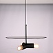 Люстра Rh Utilitaire Disk Triple Pendant Black Imperiumloft 123645-22 - фото