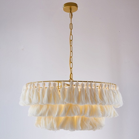 Подвесная Люстра Tassel Бежевый Imperiumloft 141054-26 - фото