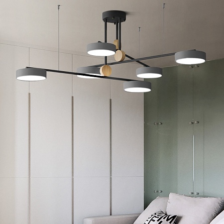 Люстра На Штанге Technum Color Led Blue Imperiumloft 102119-26 - фото