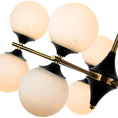 Люстра на штанге ARTE LAMP A3649PL-10PB - фото