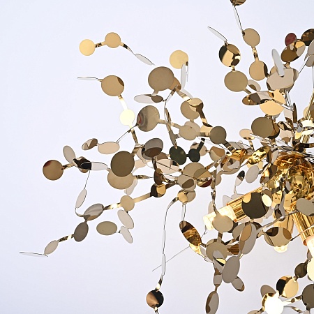 Люстра Tezani Argent Suspension Pendant Lamp 40 Gold Imperiumloft 84500-22 - фото