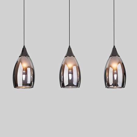 Подвесной акцентный светильник Eurosvet 50285/3 черный жемчуг - фото