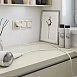 Выключатель одноклавишный проходной слоновая кость WL03-SW-1G-2W-ivory - фото
