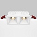 Встраиваемый светильник Technical Alfa LED DL043-02-10W3K-SQ-W - фото
