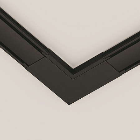 Конектор питания угловой Radity черный - фото