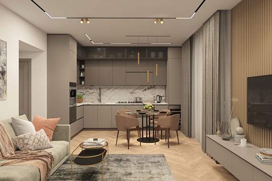 Светильник на шине Denkirs SMART SPOT DK8012-BG - фото