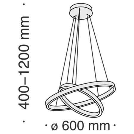 Подвесной светильник Maytoni Rim MOD058PL-L55B4K - фото