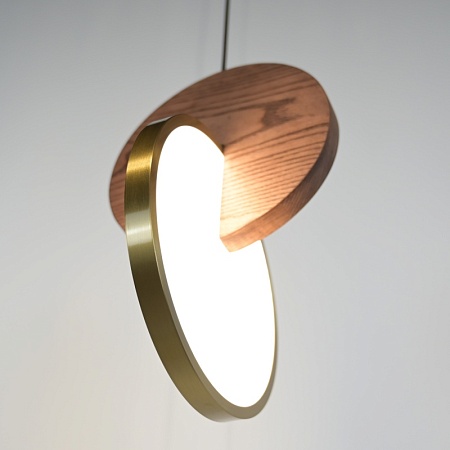 Светодиодный Подвесной Светильник Glatt Wood Imperiumloft 167490-26 - фото