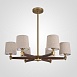 Люстра Jorgenson D85 Beige/Dark Wood Imperiumloft 102089-26 - фото