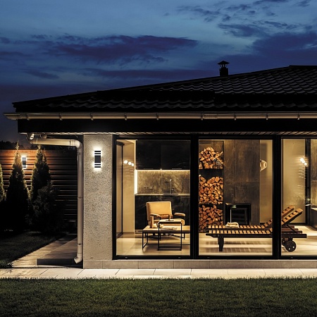 Настенный светильник (бра) Outdoor Unter den Linden O578WL-02B - фото
