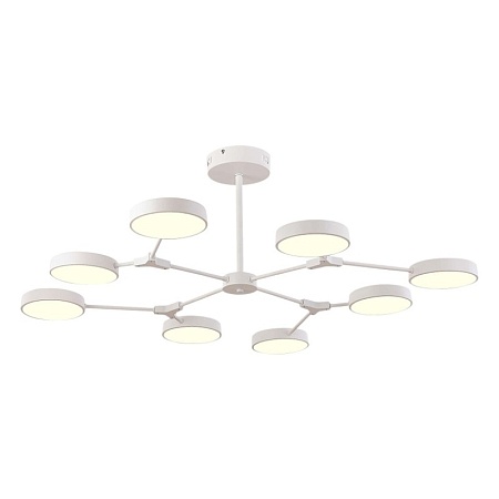 Светильник потолочный Белый/Белый LED 8*10W SLE6003-502-08 - фото