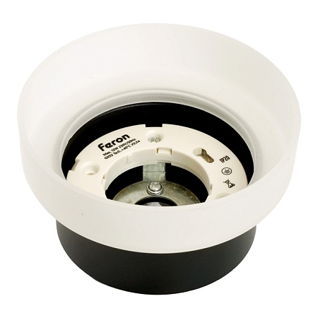 Светильник потолочный Feron HL460 Barrel OPAL 12W, 230V, GX53, черный - фото