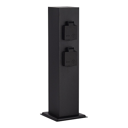 Столб уличный 4 розетки ST-Luce черный 3500W SL9012.415.00 - фото