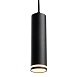 Светильник потолочный Feron ML1708 Barrel LUNA на подвесе  MR16 35W 230V, черный 55*200 - фото