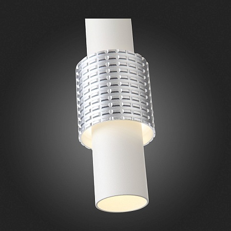 Светильник подвесной ST-Luce Белый, Алюминиевый/Белый LED 1*6W 3000K SL1591.503.01 - фото