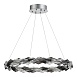 Люстра подвесная ST-Luce Хром/Прозрачно-Дымчатый LED 1*30W 3000K SL6009.103.01 - фото