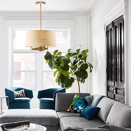 Люстра На Штанге Jorgenson Beige Imperiumloft 102090-26 - фото