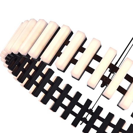 Люстра подвесная ST-Luce Черный/Белый LED 1*25W 3000K SL6203.403.25 - фото