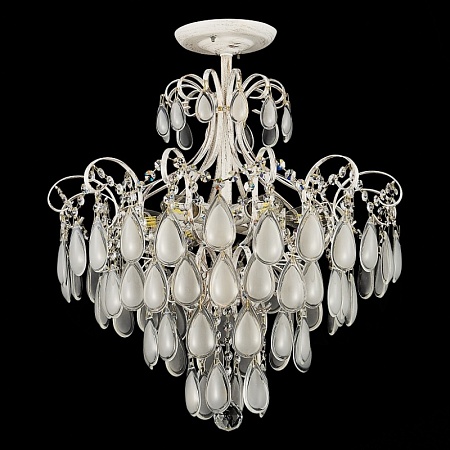 Светильник потолочный Золотистый/Белый матовый E14 6*60W SLE160302-06 - фото