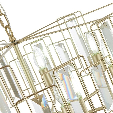 Светильник подвесной Шампань/Прозрачный E14 7*40W SLE103403-07 - фото