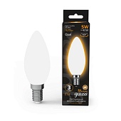 Светодиодная лампа Gauss Свеча 5W 420Lm 2700K E14 103201105
