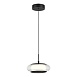 Светильник подвесной ST-Luce черный/прозрачный LED 1*7W 3000K SL6239.403.01 - фото