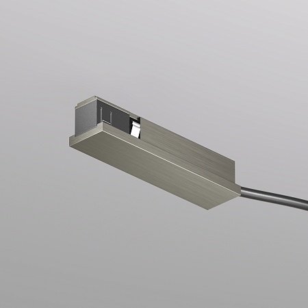 TR5721-DN Подвод питания универсальный (середина/торец) для трека SHINE BASE, 48V DC, IP20, темный никель, алюминий - фото