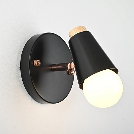 Настенный Светильник Rotary Wall Черный Imperiumloft 185370-26 - фото