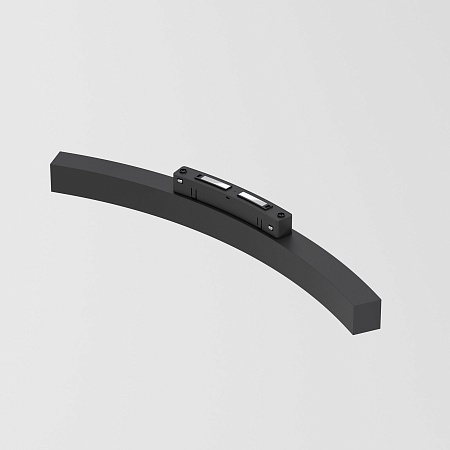 Slim Magnetic Трековый светильник для радиусного шинопровода 16W 4200K Planar чёрный Ø 800мм 85180/01 Elektrostandard - фото