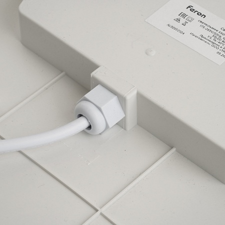 Светодиодный светильник серии TR  Круг 18Вт, 4000К, опал, IP65 - фото