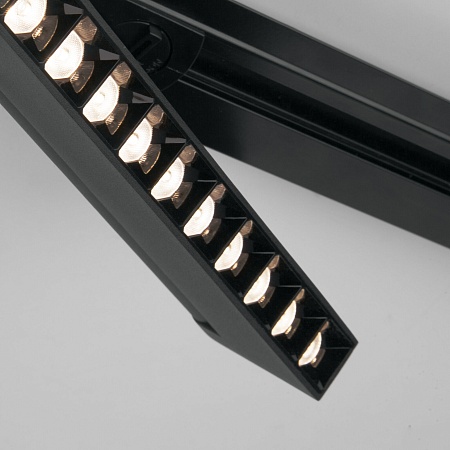 Трековый светодиодный светильник для однофазного шинопровода Garda черный 20 Вт 4200K 85018/01 Elektrostandard - фото