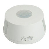 Датчик движения 2000W 30m  120° 360°(верт.) белый SEN19