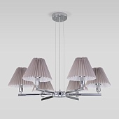 Подвесной светильник Eurosvet 60136/6 хром/серый