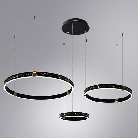 Подвесная люстра Arte Lamp SHINE A2222SP-3BK - фото