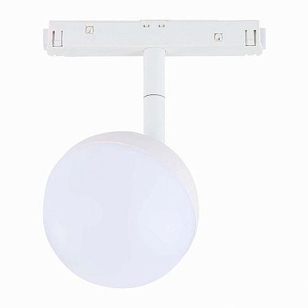 Магнитный трековый светильник Белый LED 1*7W 3000K 520Lm Ra>80 120° IP20 L120xW90xH192 ST358.536.07 - фото
