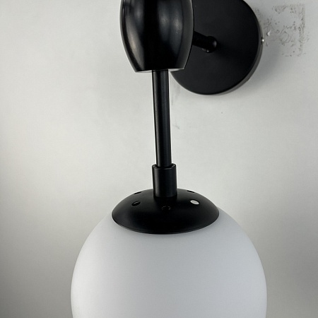 Бра Modo 2 Globes Black And White Glass Imperiumloft 84941-22 - фото