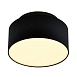 Светильник потолочный Черный LED 1*12+5W 3000K 1 190Lm Ra>90 120 ° IP20 D115xH62 85-265 ST166.432.17 - фото