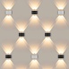 Пылевлагозащи&lt;wbr&gt;щенный светодиодный светильник Twinky Double серый IP54 1555 Techno LED серый - фото