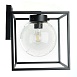 Светильник садово-парковый Feron PL711 на стену вниз  60W E27 230V, черный - фото