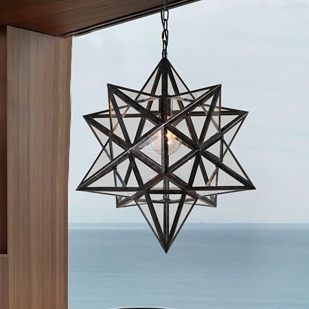 Люстра Black Star Clear Glass 50 См Imperiumloft 101314-26 - фото