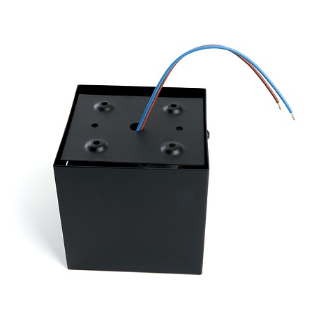 Светодиодный светильник Feron AL522 накладной 7W 4000K черный поворотный - фото